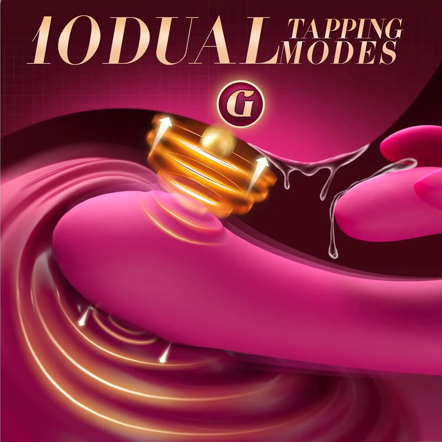 4in1 G-spot Rabbit Vibrators with Multi Mode