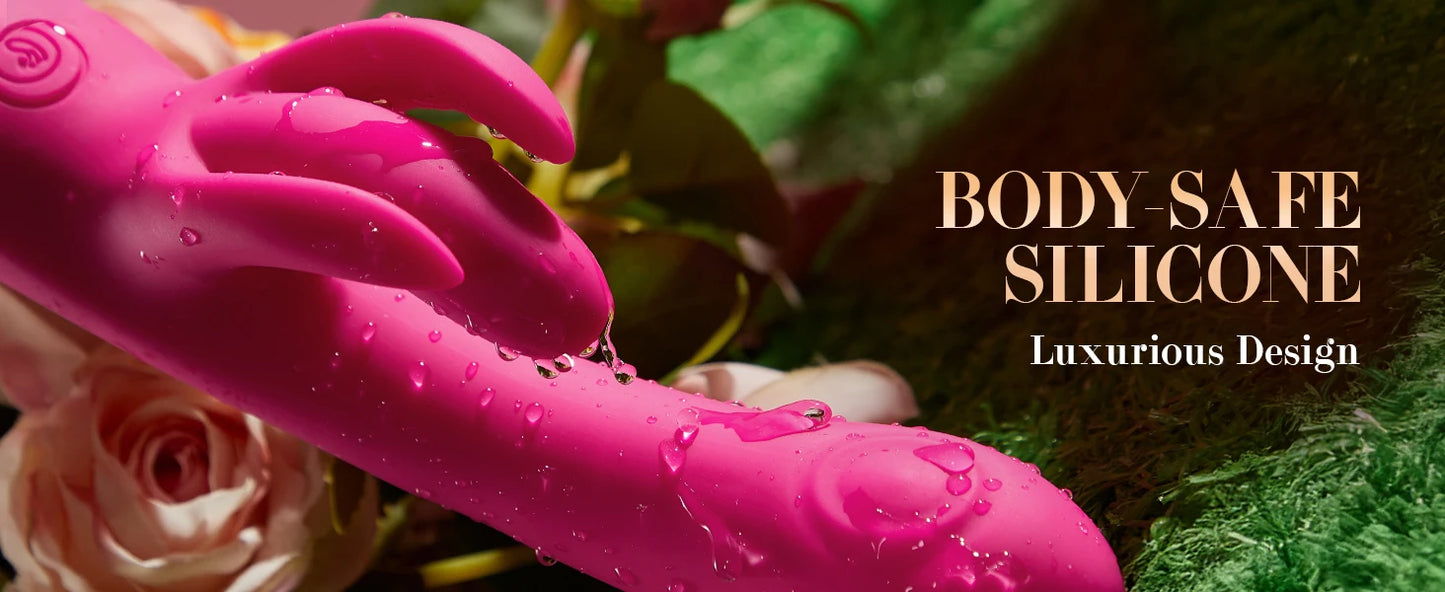 4in1 G-spot Rabbit Vibrators with Multi Mode