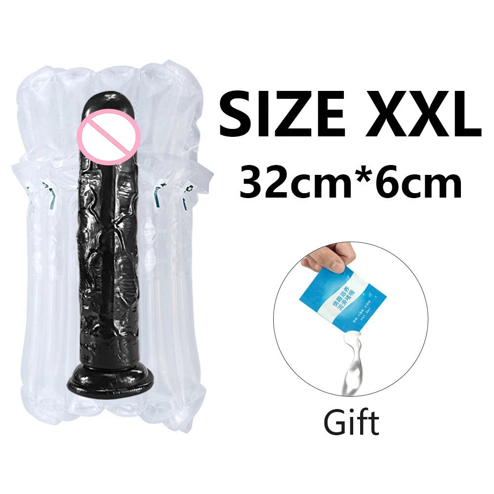 Coreline™ Transparent Dildo with Suction Cup