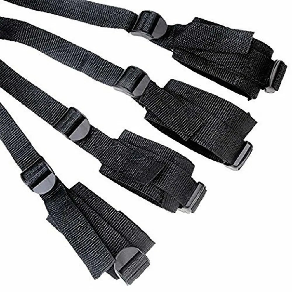 Erotic Adjustable Nylon Bed Restrain