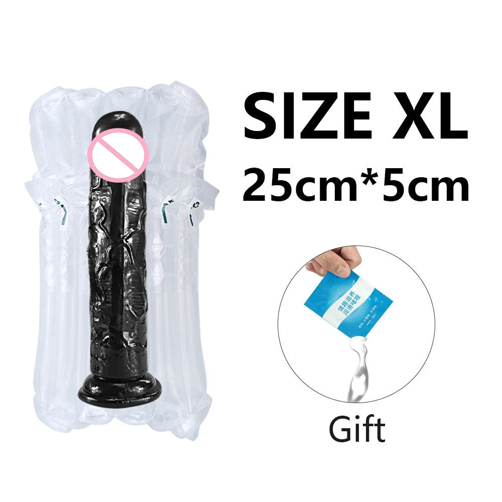 Coreline™ Transparent Dildo with Suction Cup