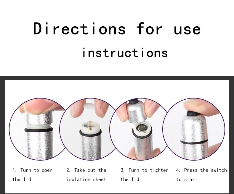 Levett - 16 Speeds Mini Lipstick Vibrator (ABS)