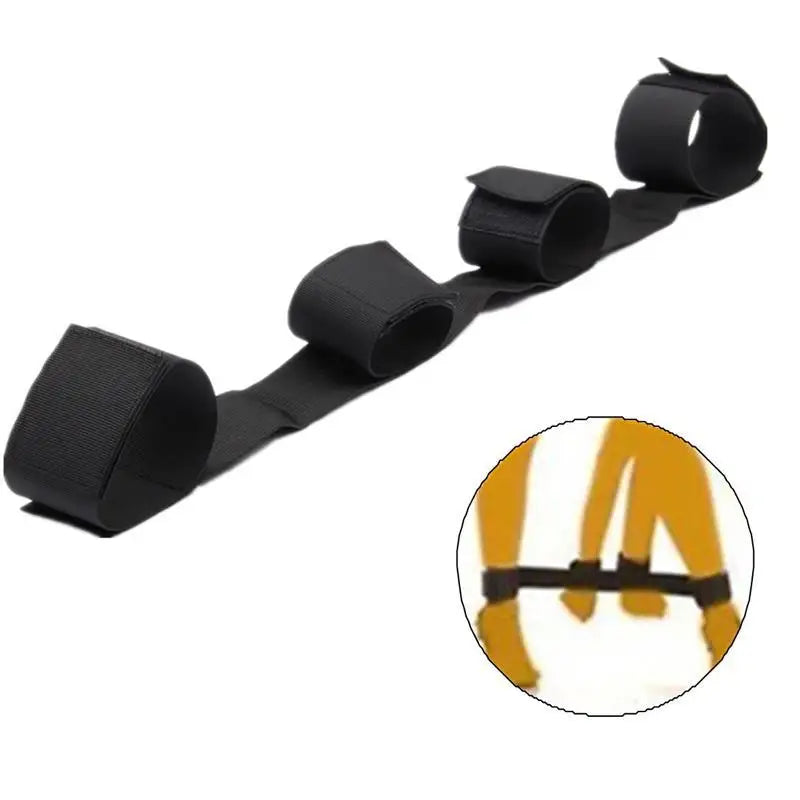 Erotic Adjustable Nylon Bed Restrain