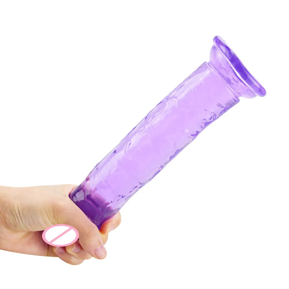 Coreline™ Transparent Dildo with Suction Cup