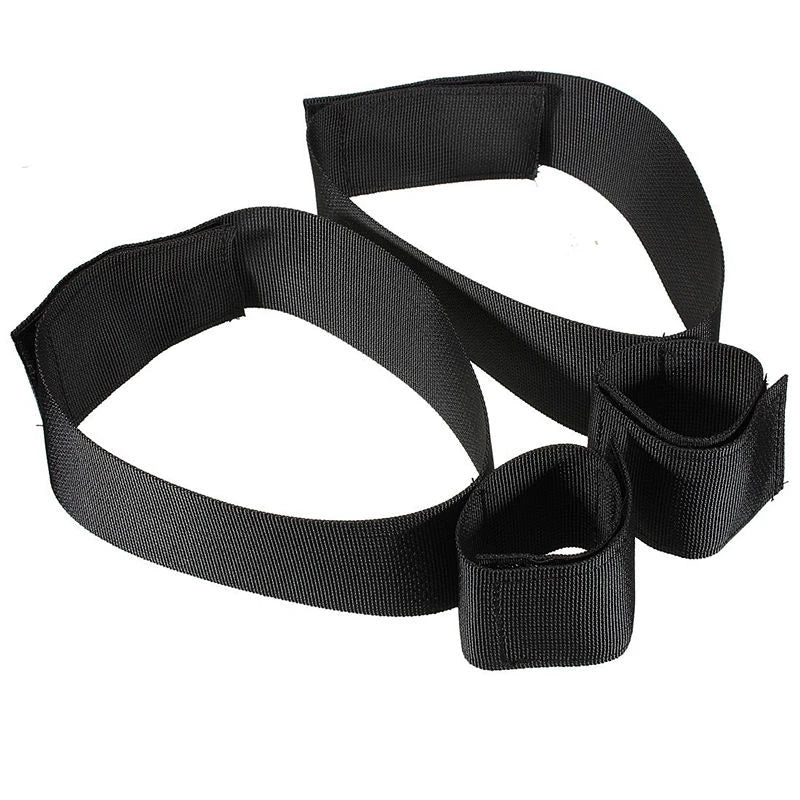 Erotic Adjustable Nylon Bed Restrain