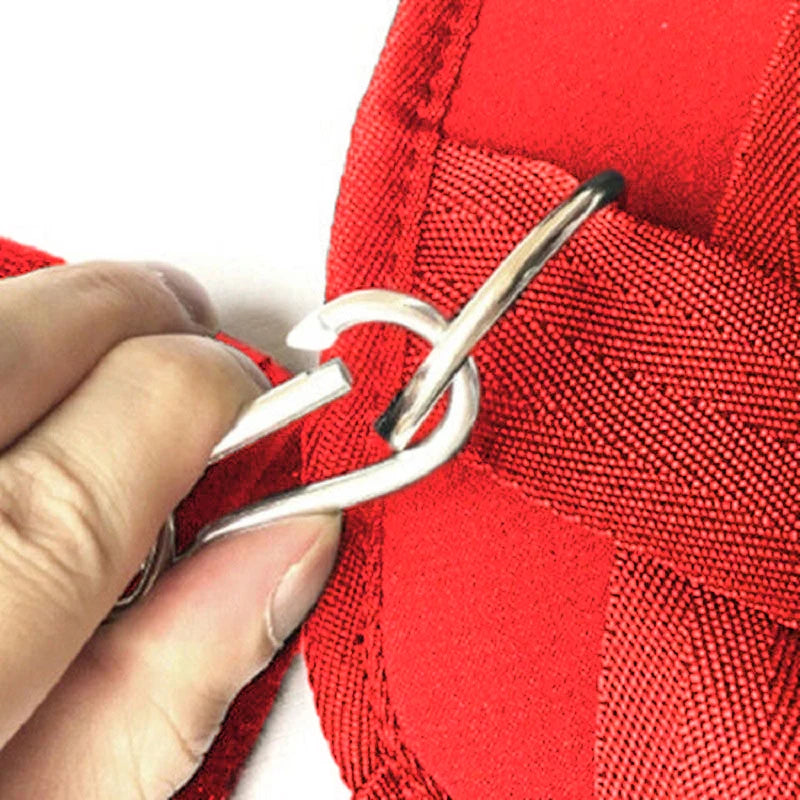 Erotic Adjustable Nylon Bed Restrain