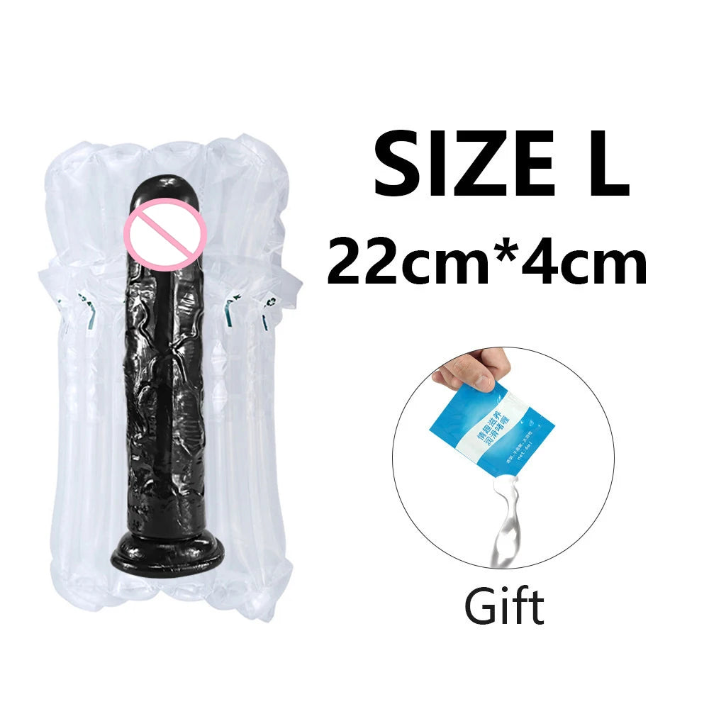 Coreline™ Transparent Dildo with Suction Cup