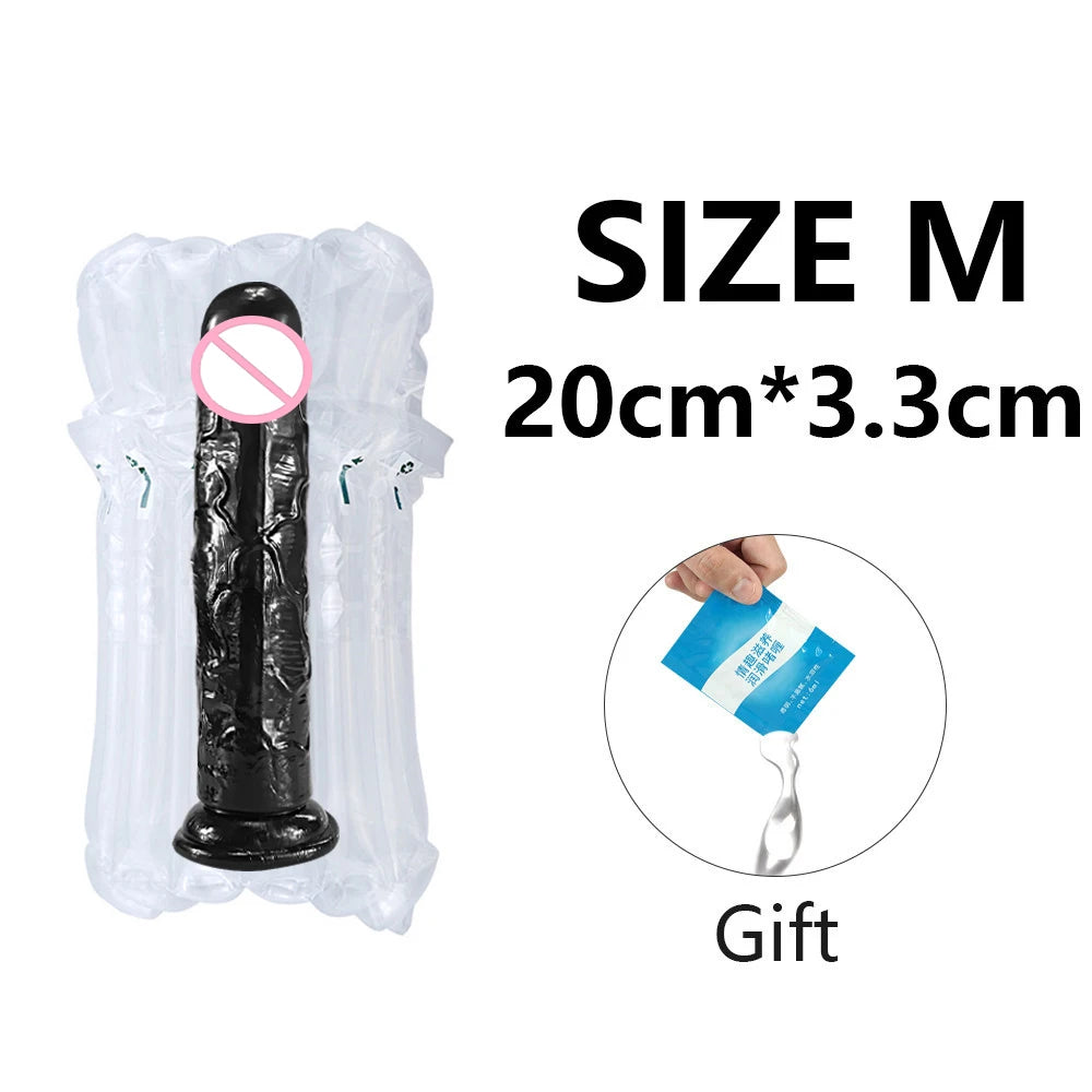 Coreline™ Transparent Dildo with Suction Cup