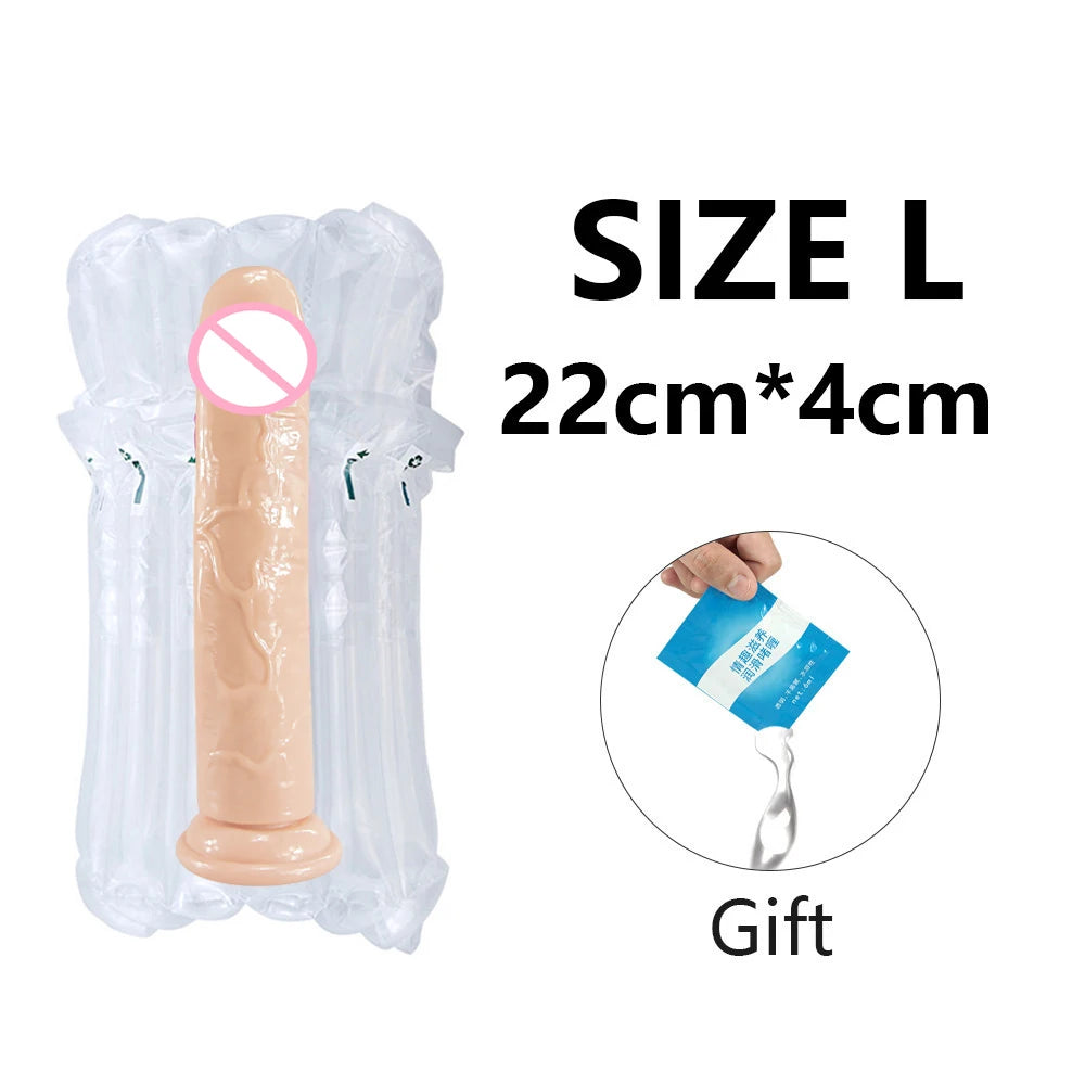 Coreline™ Transparent Dildo with Suction Cup