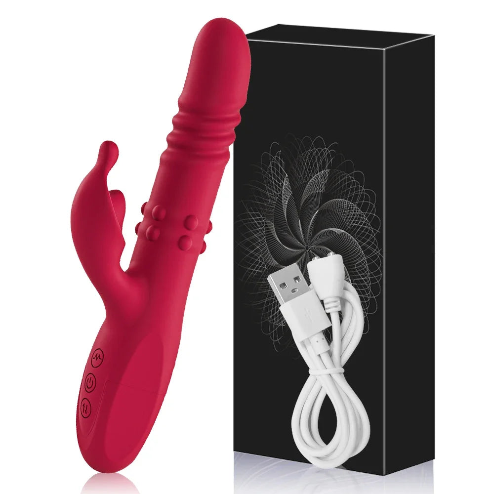 Trust™ Rotating and Thrusting G-Spot Rabbit Vibrator