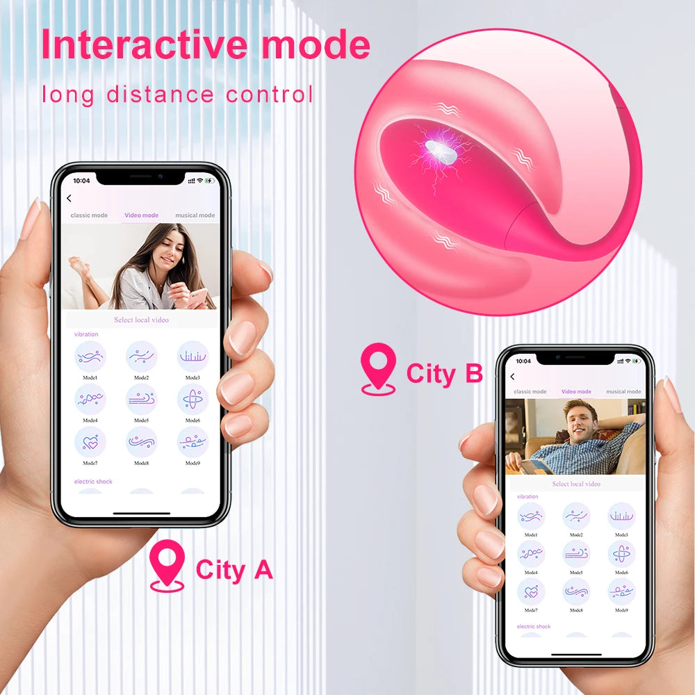 LEVETT - Wireless interactive G-Spot Egg Vibrator