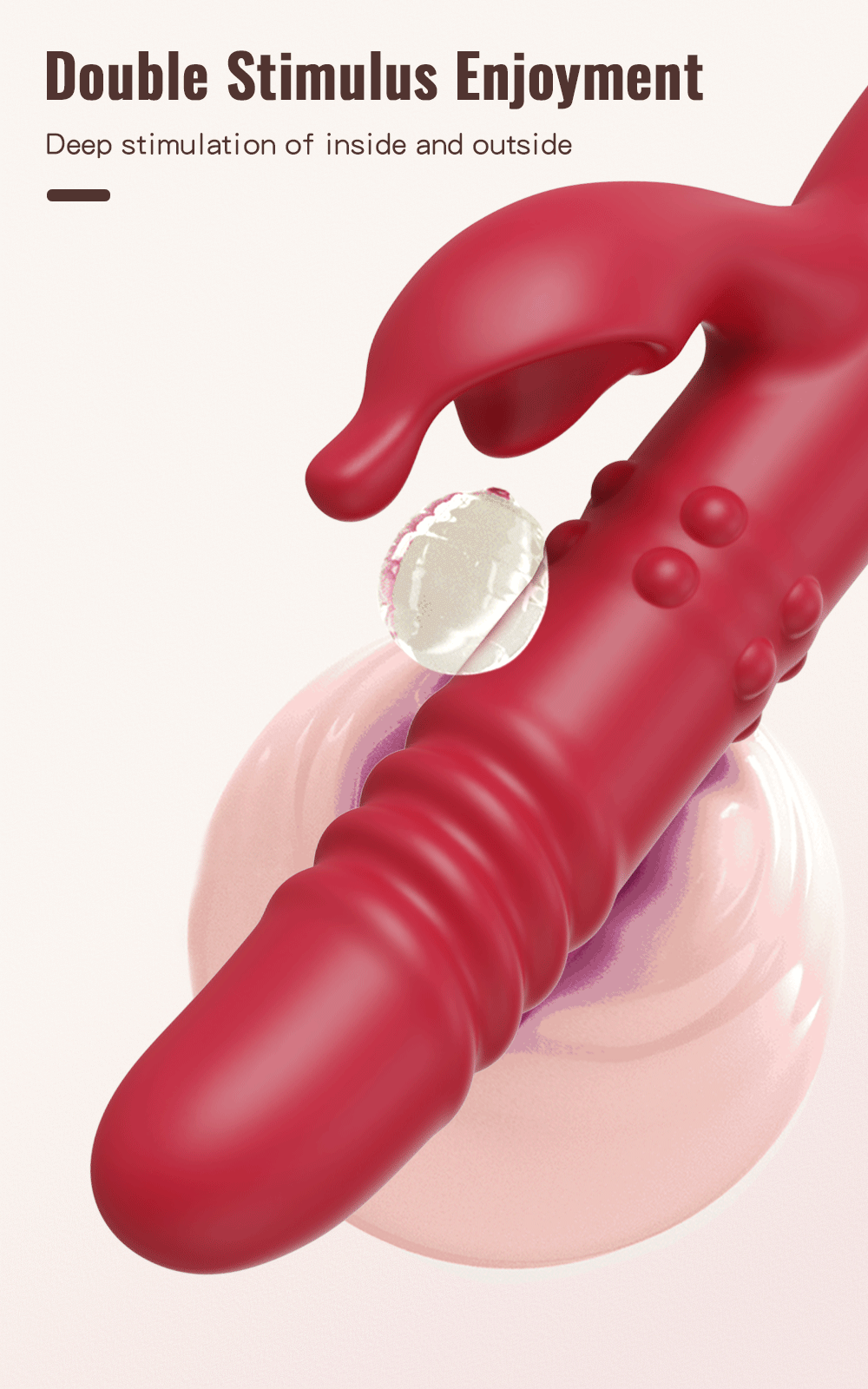 Trust™ Rotating and Thrusting G-Spot Rabbit Vibrator