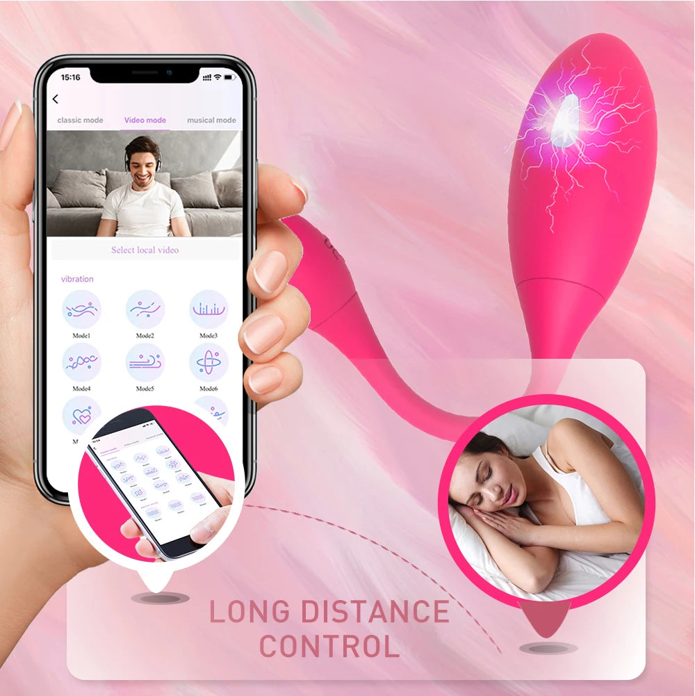 LEVETT - Wireless interactive G-Spot Egg Vibrator