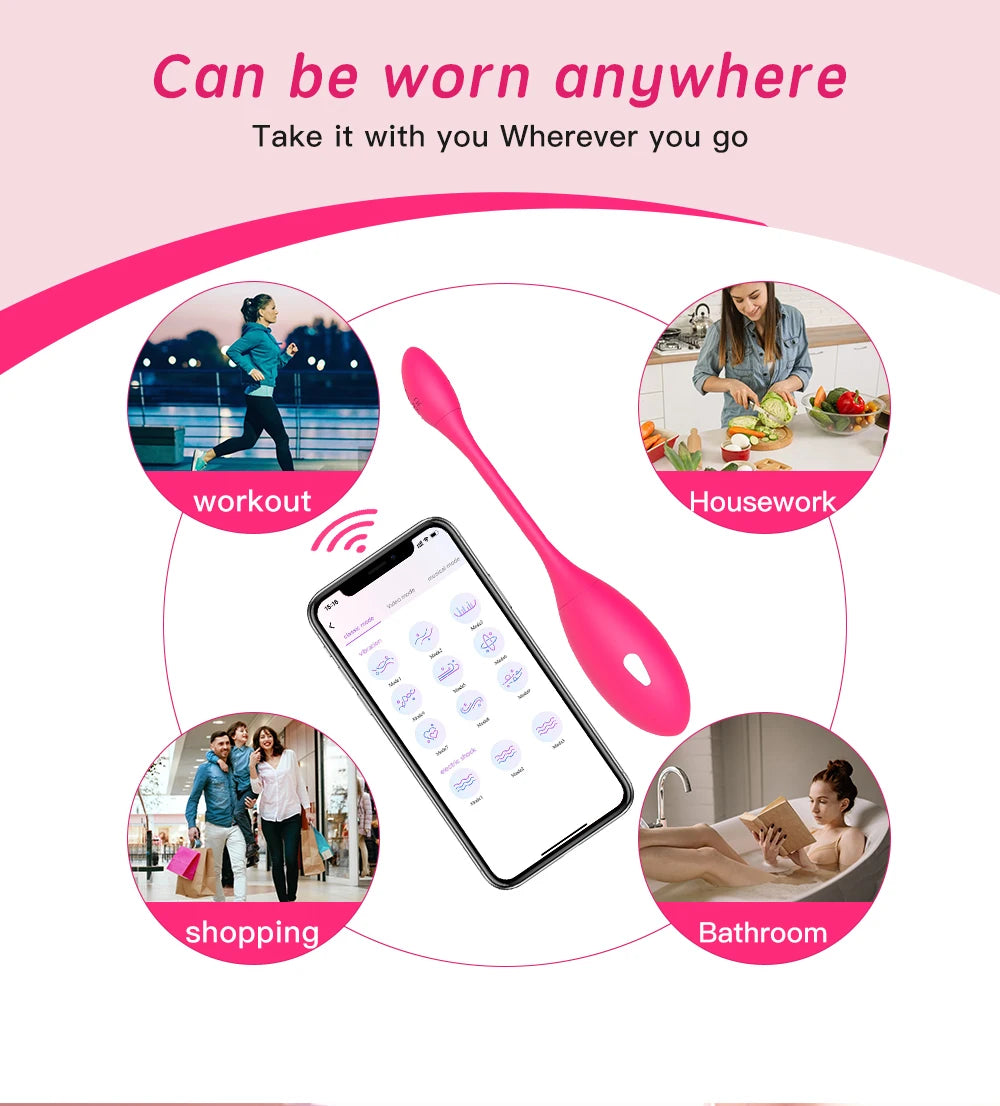 LEVETT - Wireless interactive G-Spot Egg Vibrator