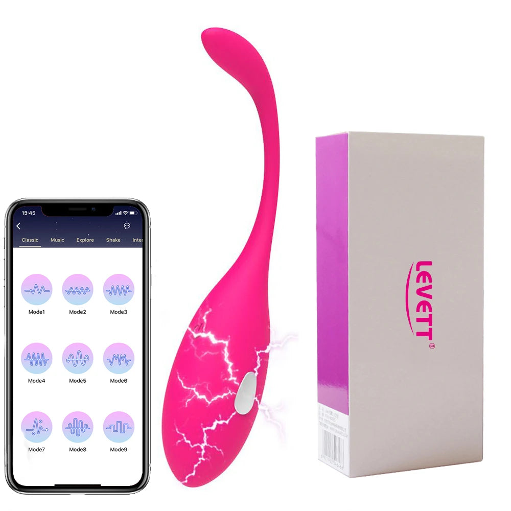 LEVETT - Wireless interactive G-Spot Egg Vibrator