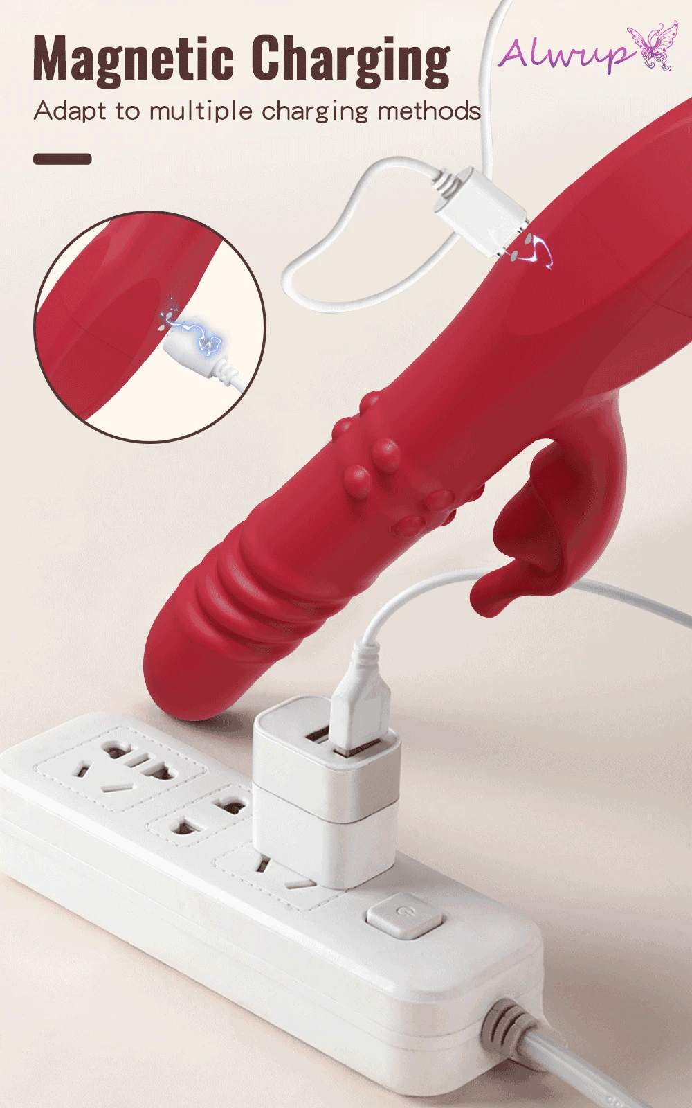 Trust™ Rotating and Thrusting G-Spot Rabbit Vibrator