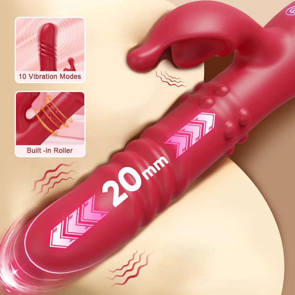 Trust™ Rotating and Thrusting G-Spot Rabbit Vibrator