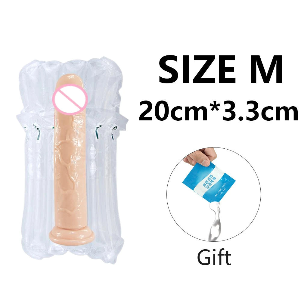 Coreline™ Transparent Dildo with Suction Cup