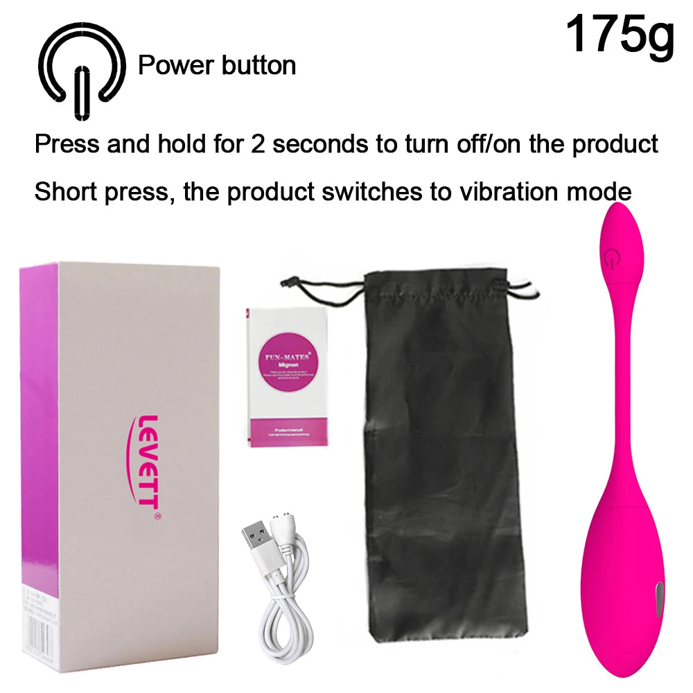 LEVETT - Wireless interactive G-Spot Egg Vibrator