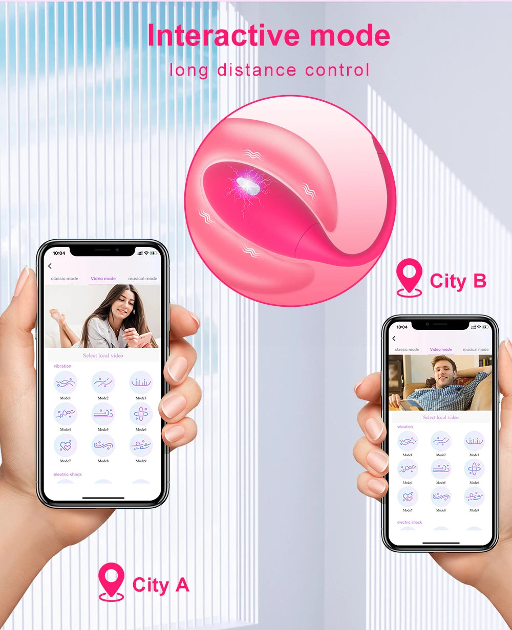 LEVETT - Wireless interactive G-Spot Egg Vibrator