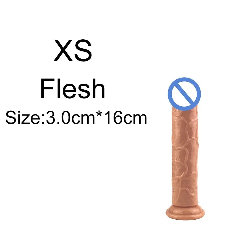 Coreline™ Transparent Dildo with Suction Cup