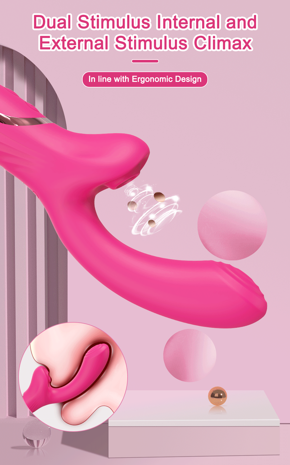 Erosyl™ Clitoris Stimulator G-Spot Vibrator