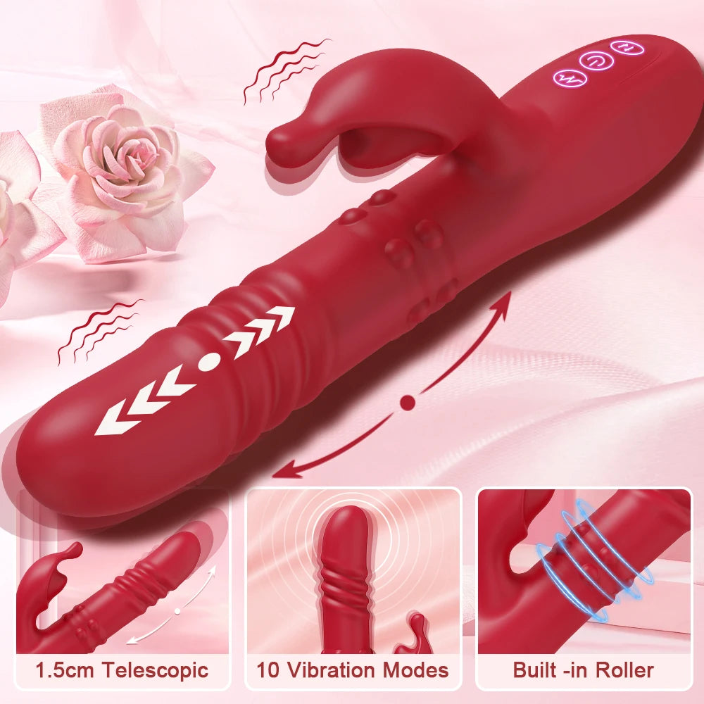 Trust™ Rotating and Thrusting G-Spot Rabbit Vibrator
