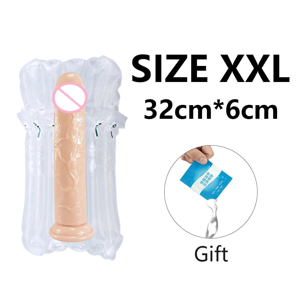 Coreline™ Transparent Dildo with Suction Cup