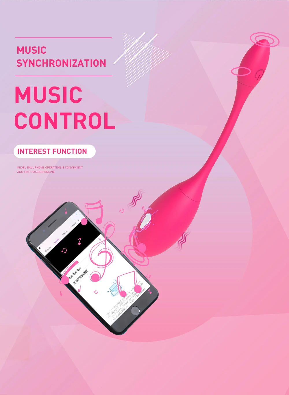 LEVETT - Wireless interactive G-Spot Egg Vibrator