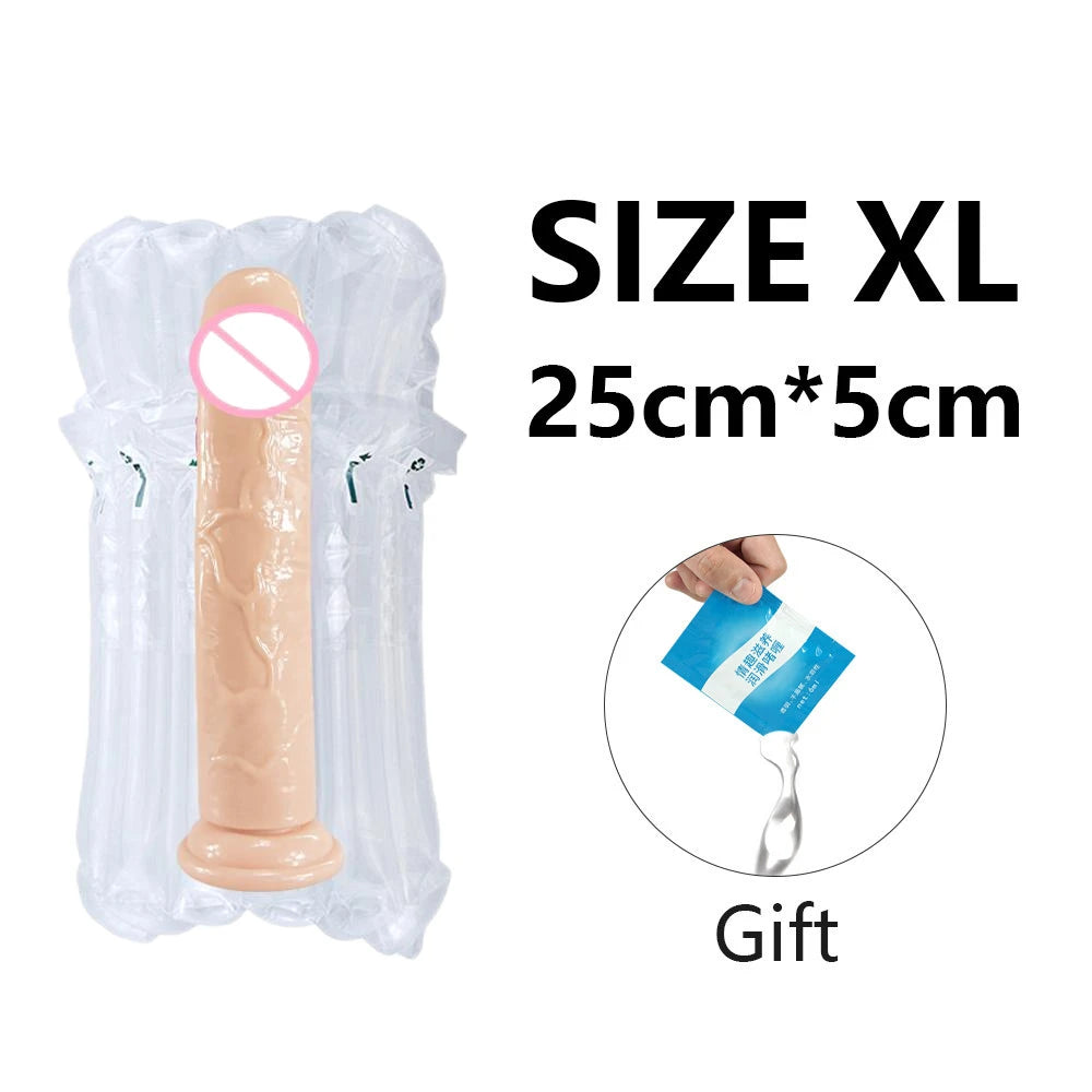 Coreline™ Transparent Dildo with Suction Cup