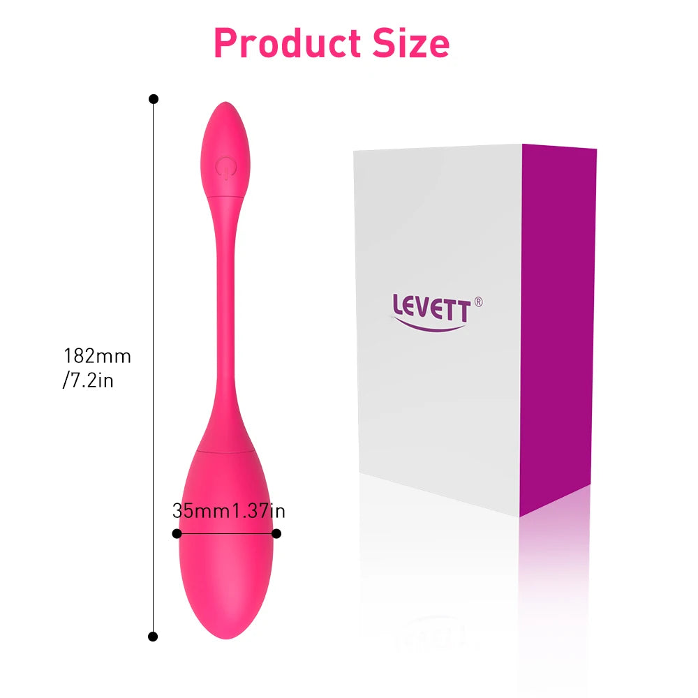 LEVETT - Wireless interactive G-Spot Egg Vibrator