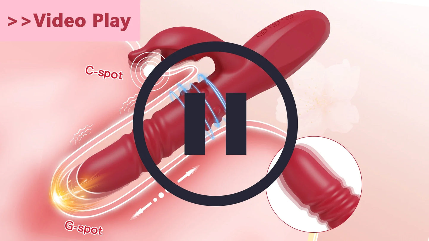 Trust™ Rotating and Thrusting G-Spot Rabbit Vibrator