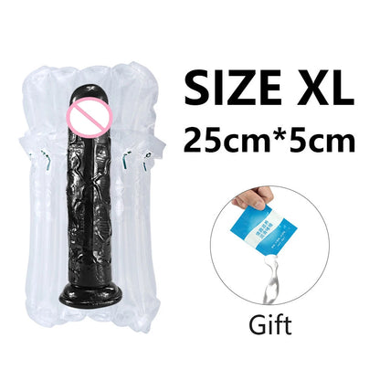 Coreline™ Transparent Dildo with Suction Cup