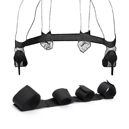 Erotic Adjustable Nylon Bed Restrain