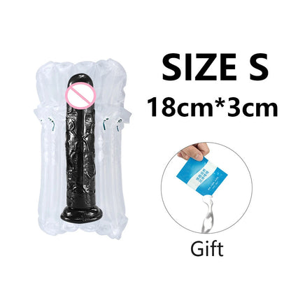 Coreline™ Transparent Dildo with Suction Cup