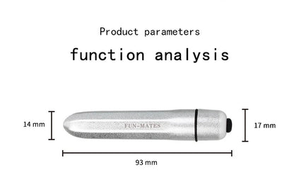 Levett - 16 Speeds Mini Lipstick Vibrator (ABS)