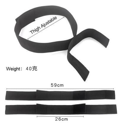 Erotic Adjustable Nylon Bed Restrain