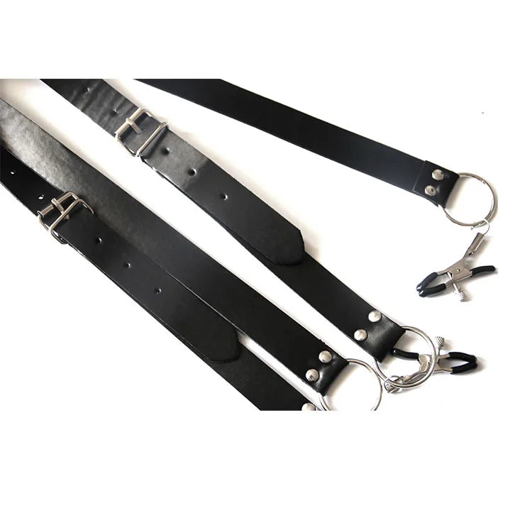 Erotic Adjustable Nylon Bed Restrain