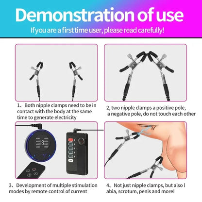 Electric Nipple Clamp stimulator