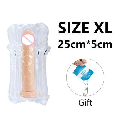 Coreline™ Transparent Dildo with Suction Cup